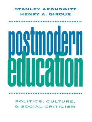 cover image of Postmodern Education